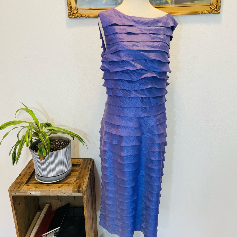 Adrianna papell “occasions” dress, size 18. New with tags. Purple. Shift dress.